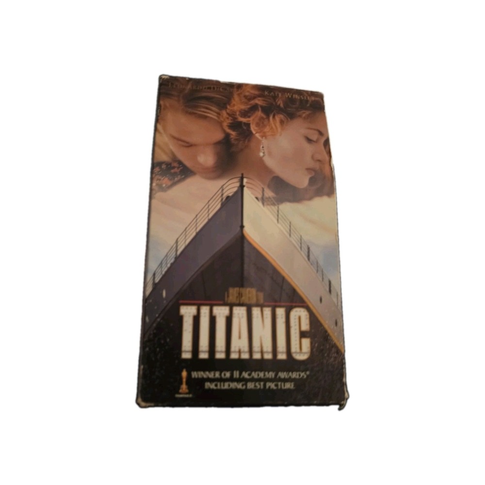 TITANIC VHS 2 TAPE SET (1998)